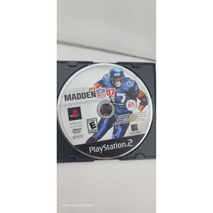 Madden NFL 07 (Sony PlayStation 2, PS2, 2006) Disc Only Tested and Working Great